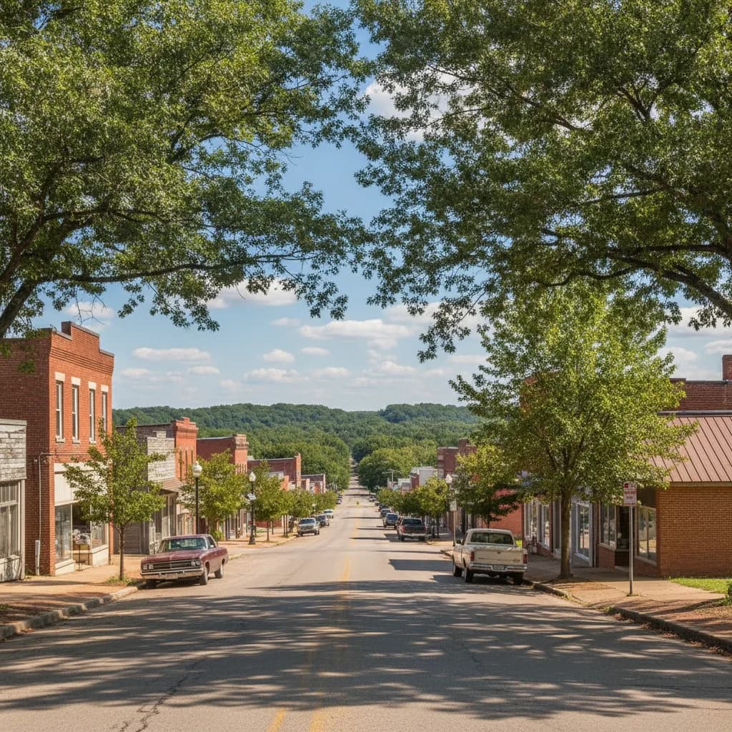 View of Greenwood, MO