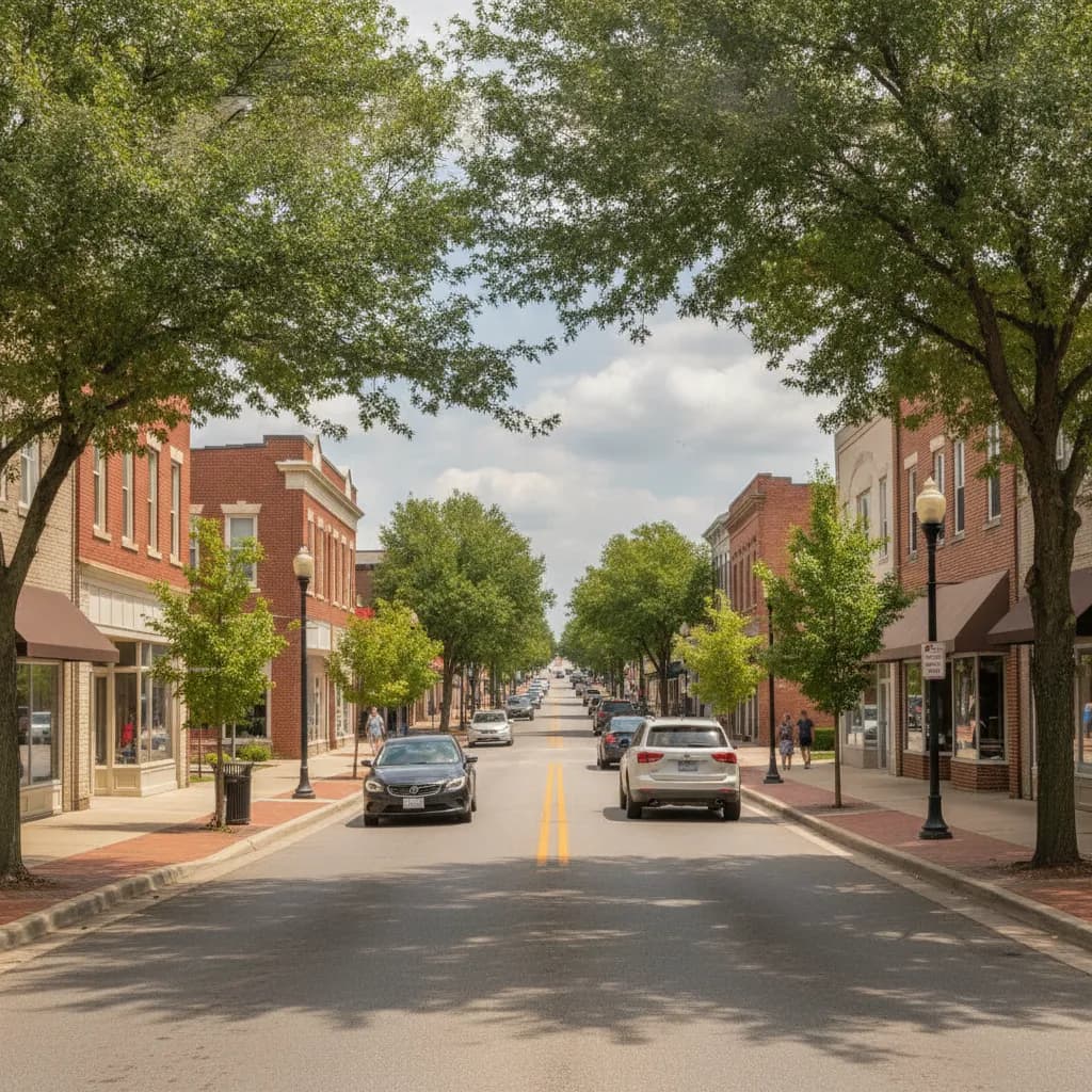 View of Hazelwood, MO