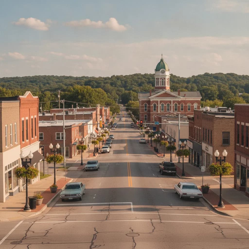 View of Joplin, MO