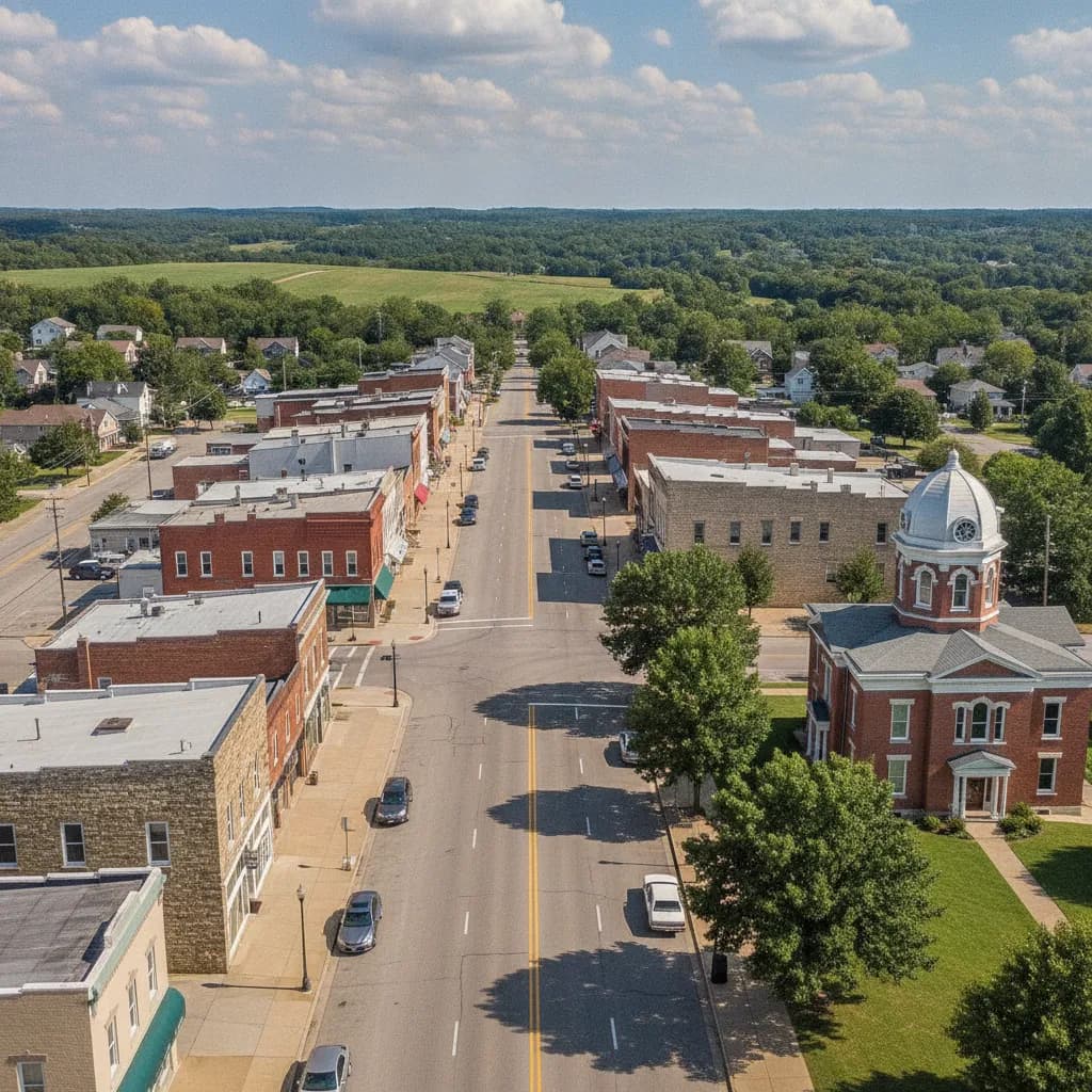 View of Kearney, MO