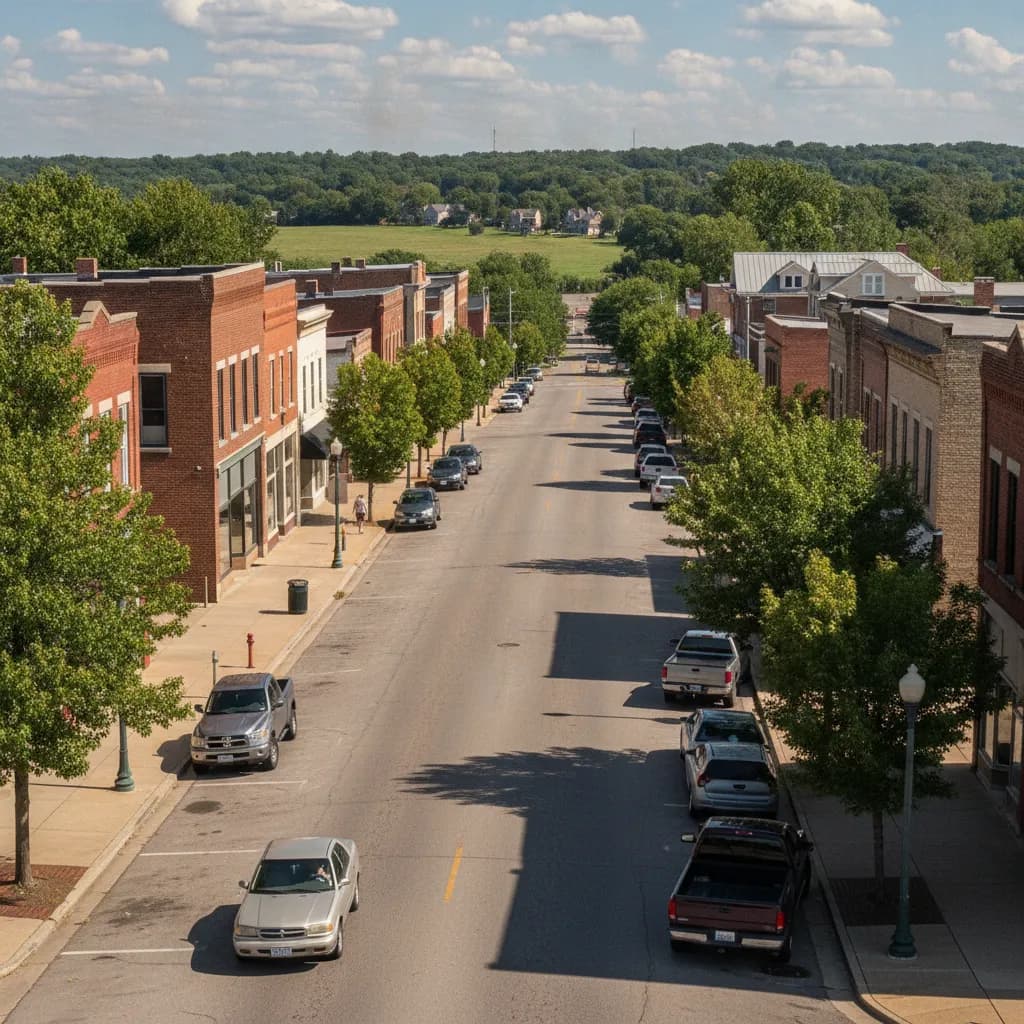 View of Lebanon, MO