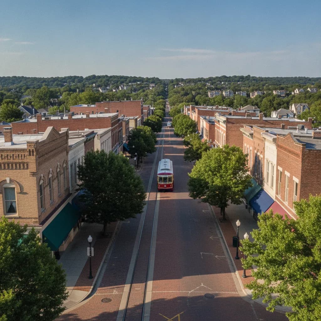 View of Lee's Summit, MO