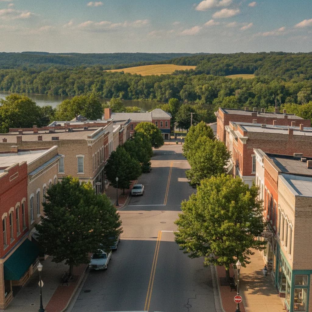 View of Lexington, MO