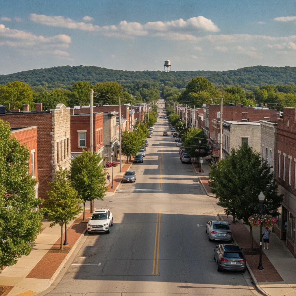 View of Manchester, MO