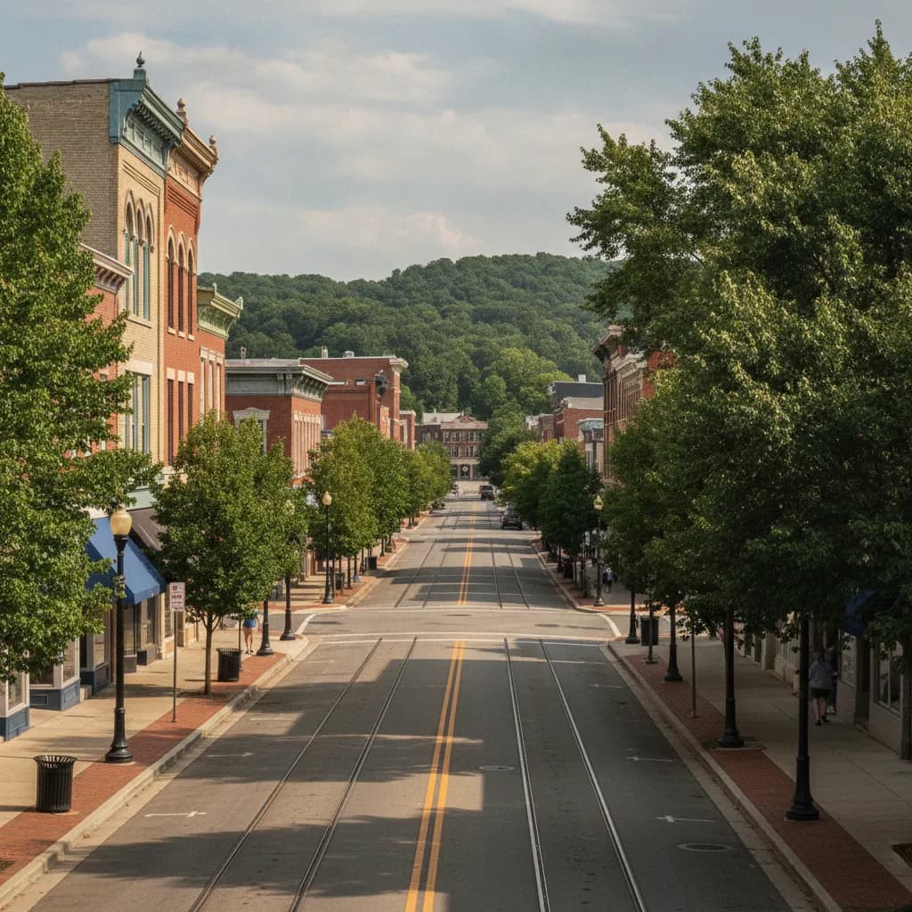View of Maplewood, MO