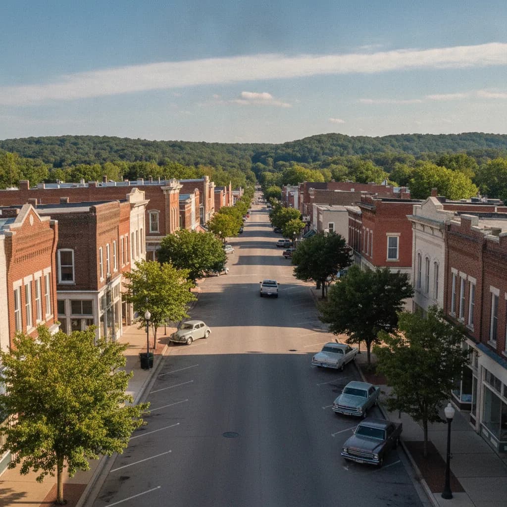 View of Marshall, MO