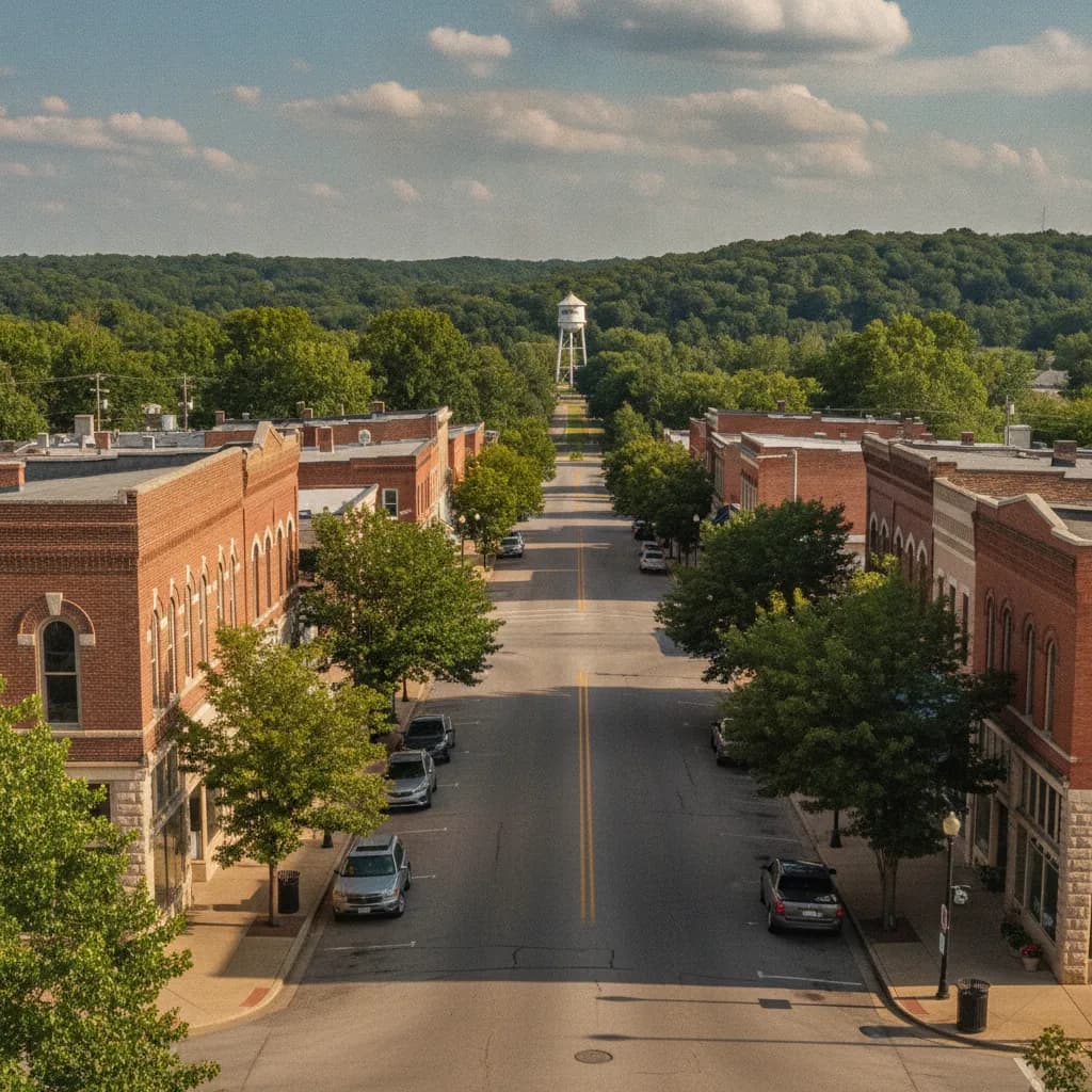View of Marshfield, MO