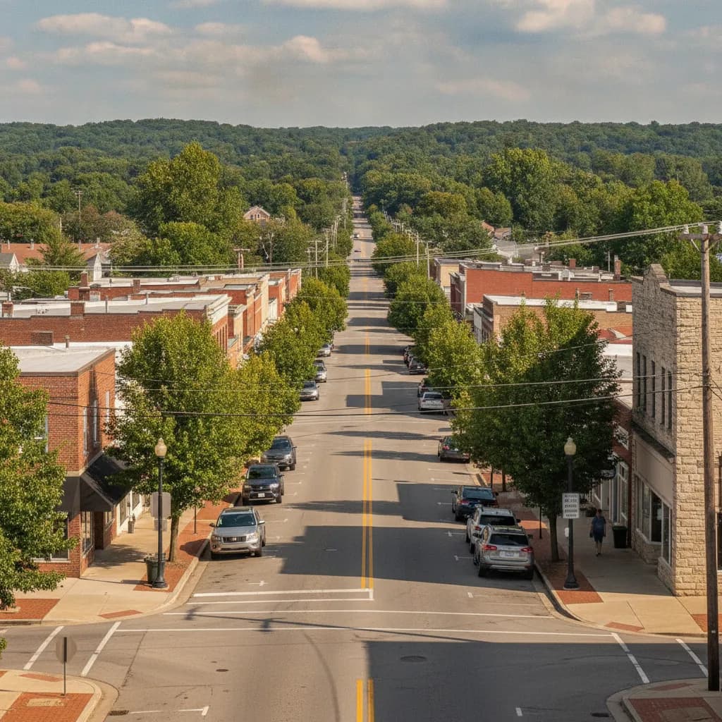 View of Mehlville, MO