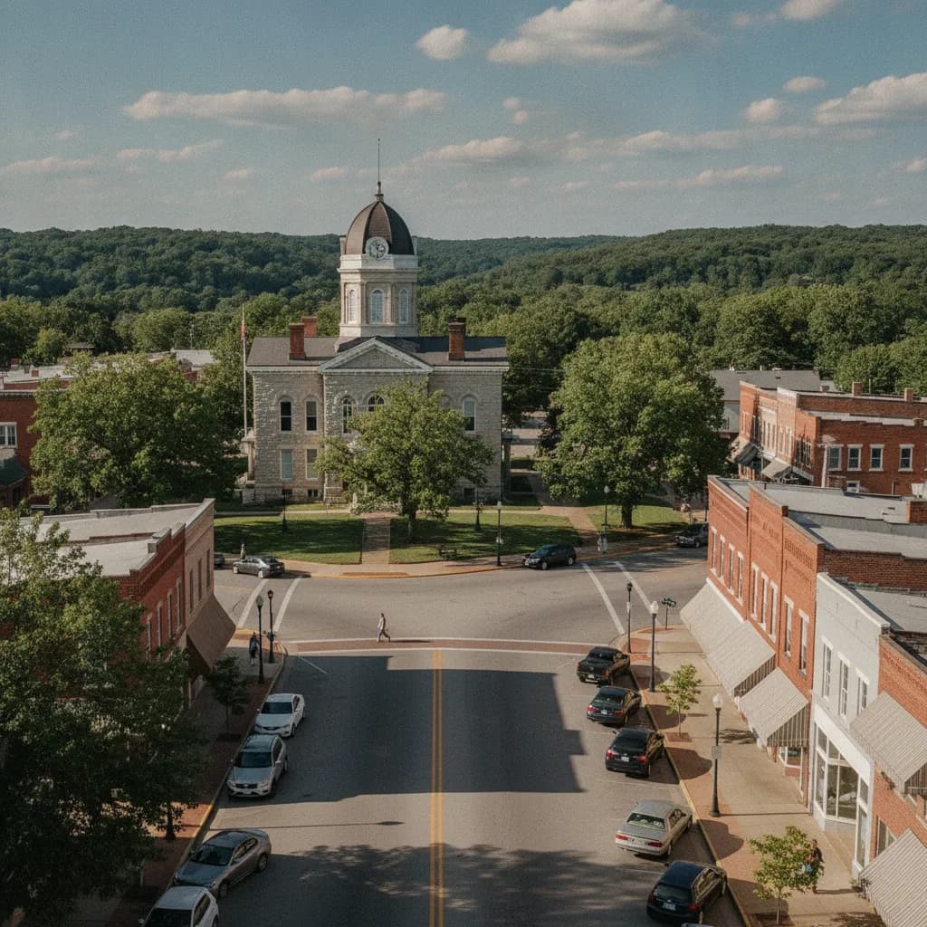 View of Mount Vernon, MO