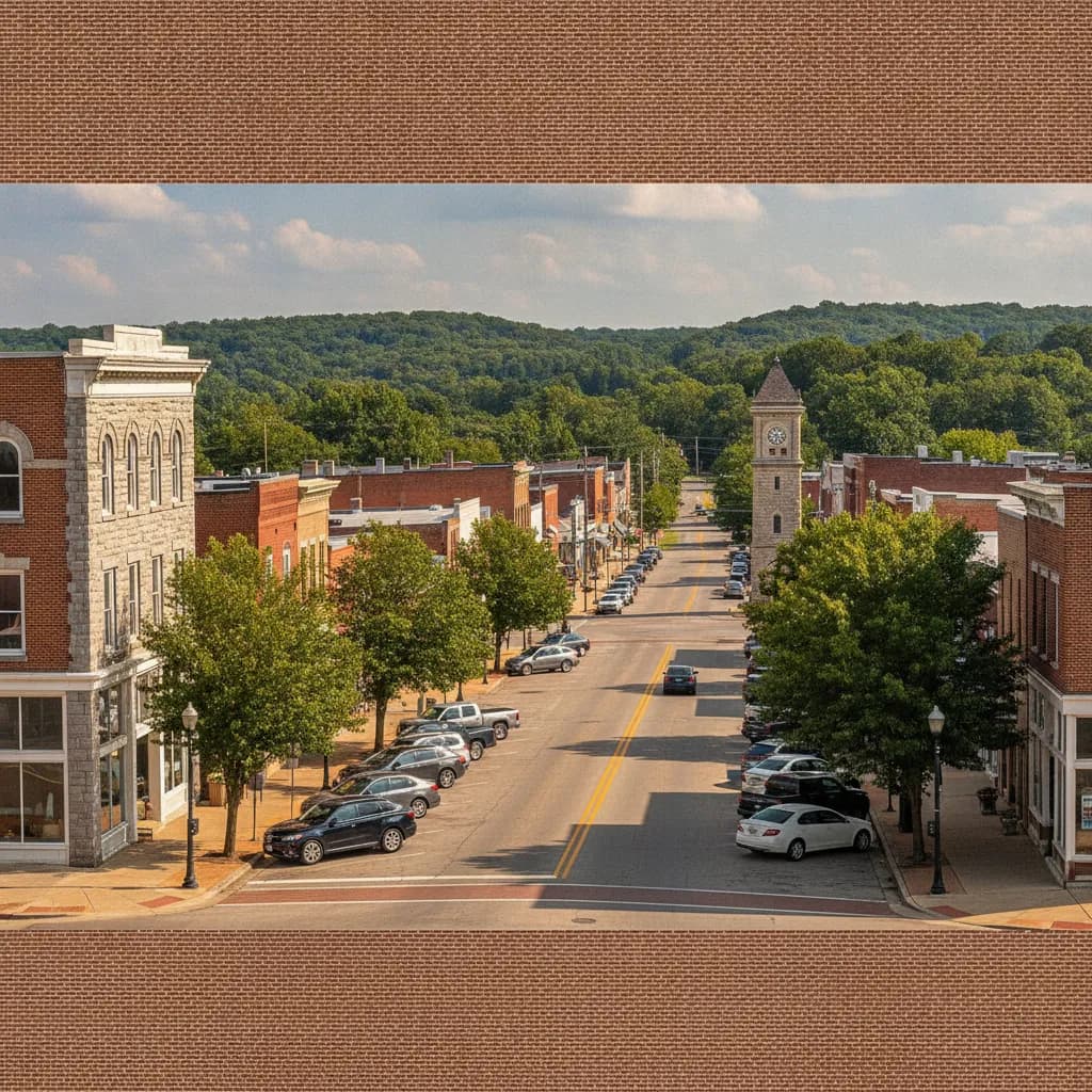 View of Neosho, MO