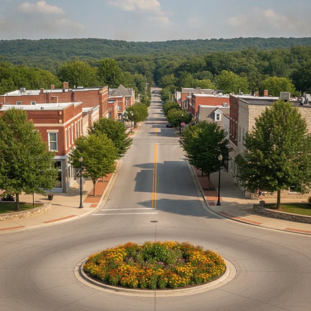 View of Nixa, MO