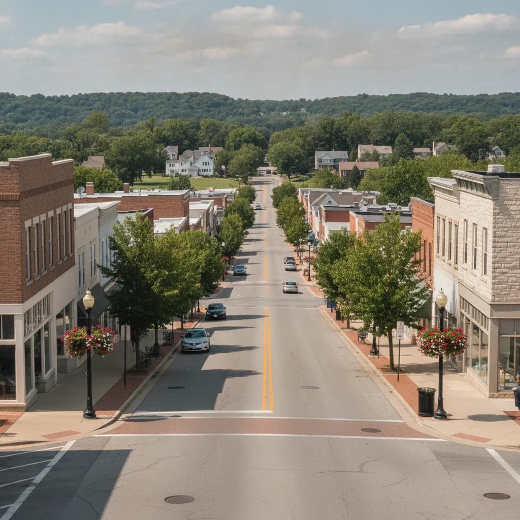 View of O'Fallon, MO