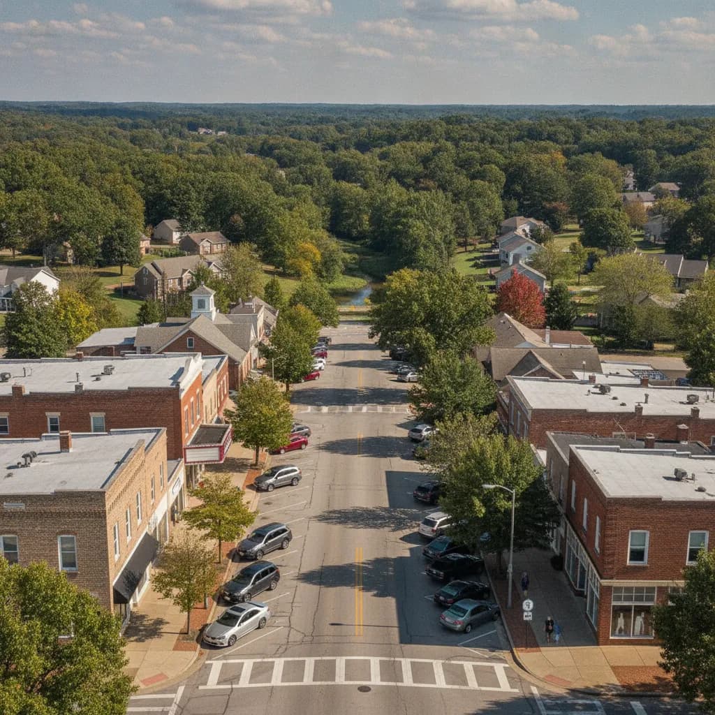 View of Oakville, MO