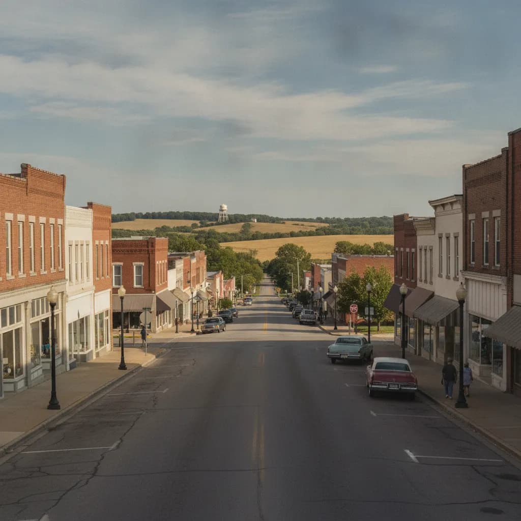 View of Odessa, MO