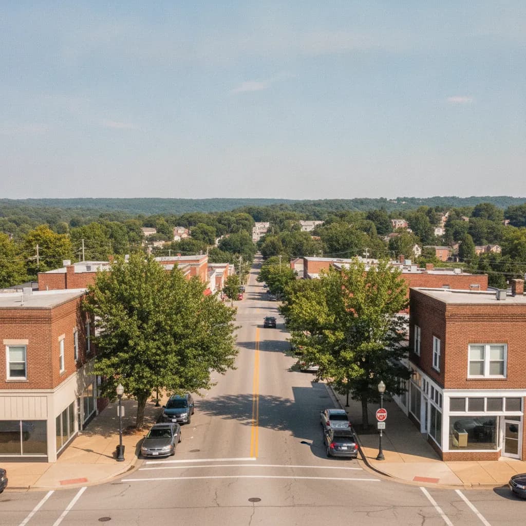 View of Olivette, MO