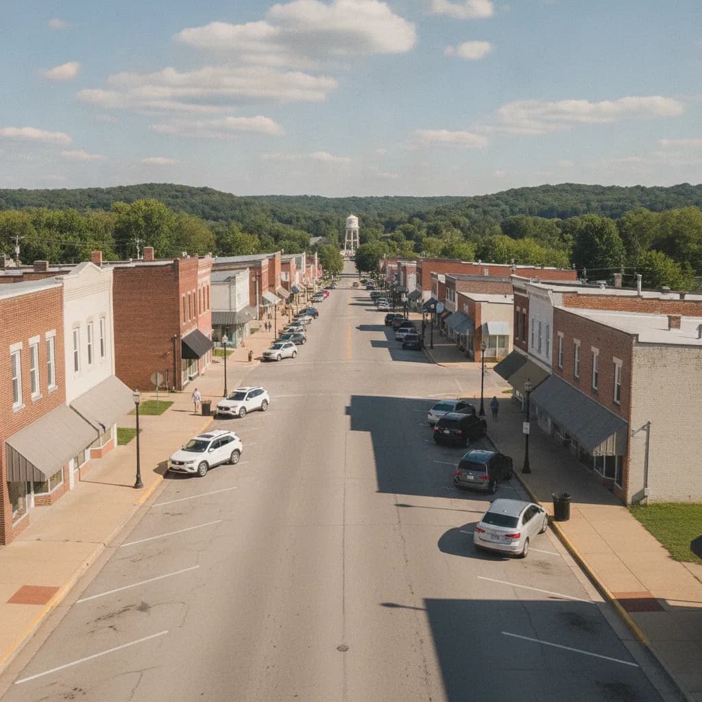 View of Pevely, MO