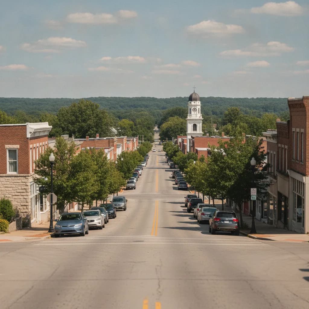 View of Pleasant Hill, MO