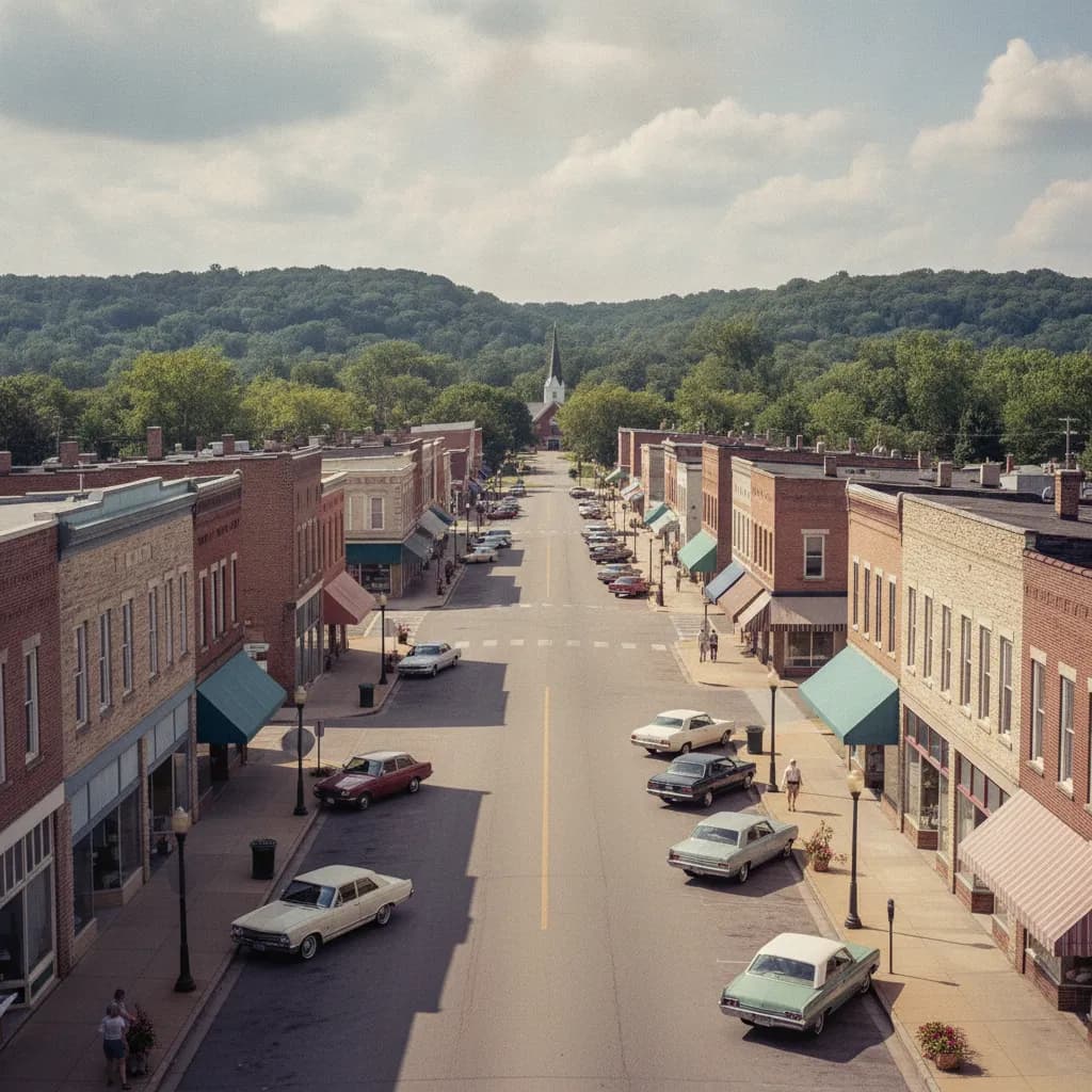 View of Richmond, MO