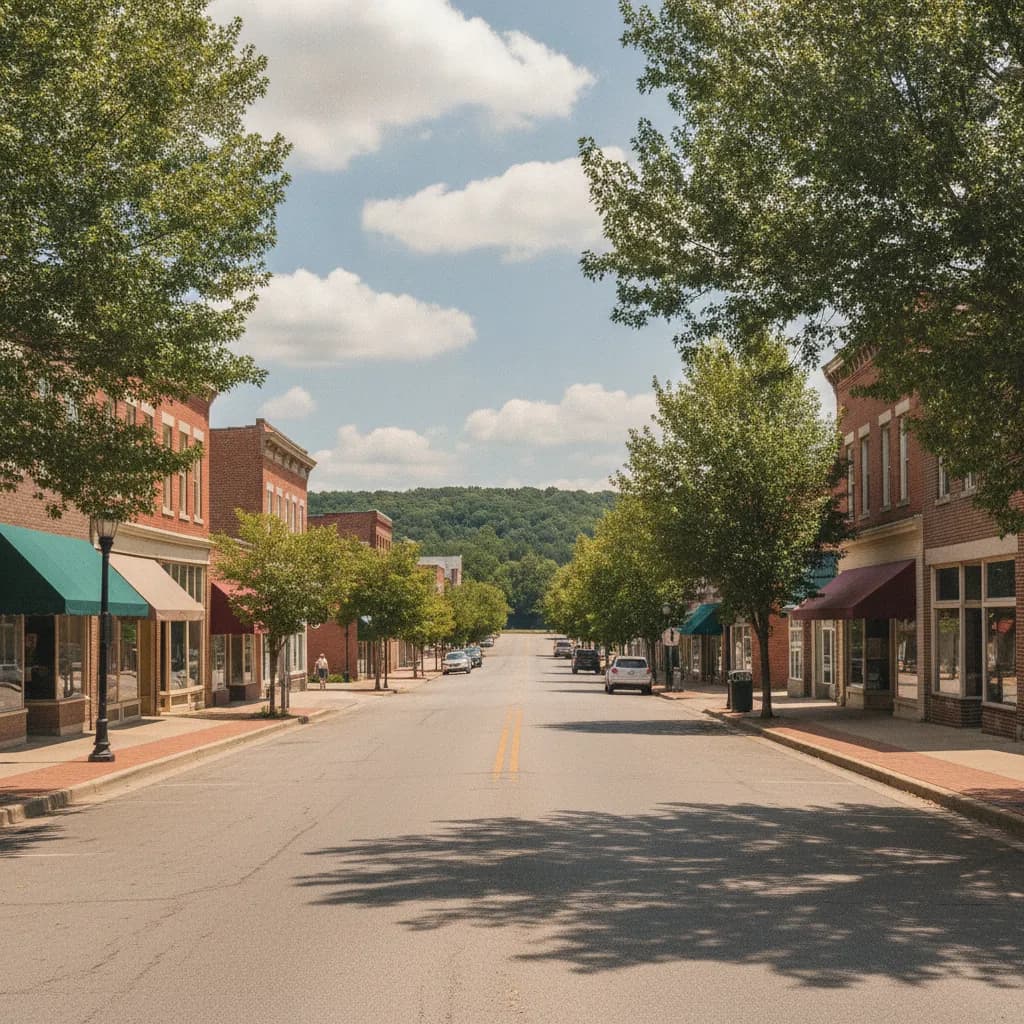View of Rogersville, MO