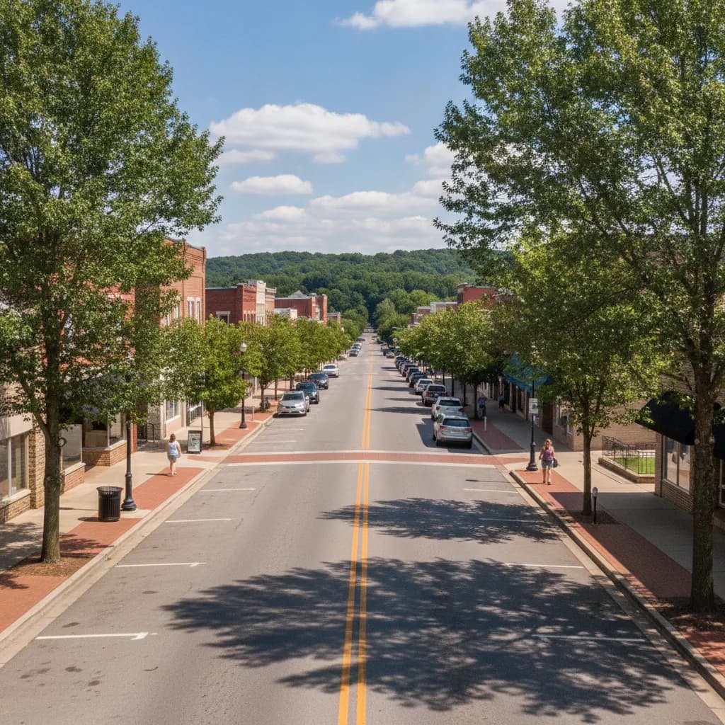 View of Rolla, MO