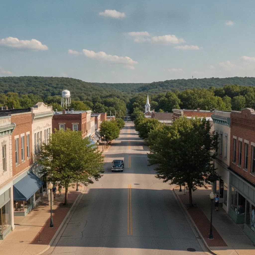 View of Salem, MO