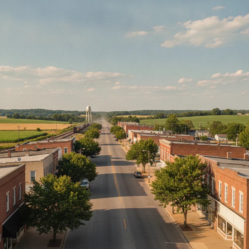View of Scott City, MO