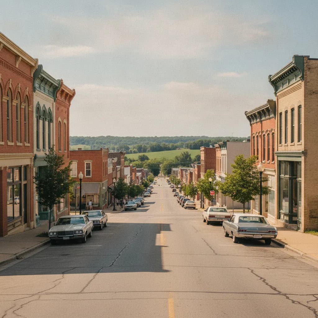 View of Sedalia, MO