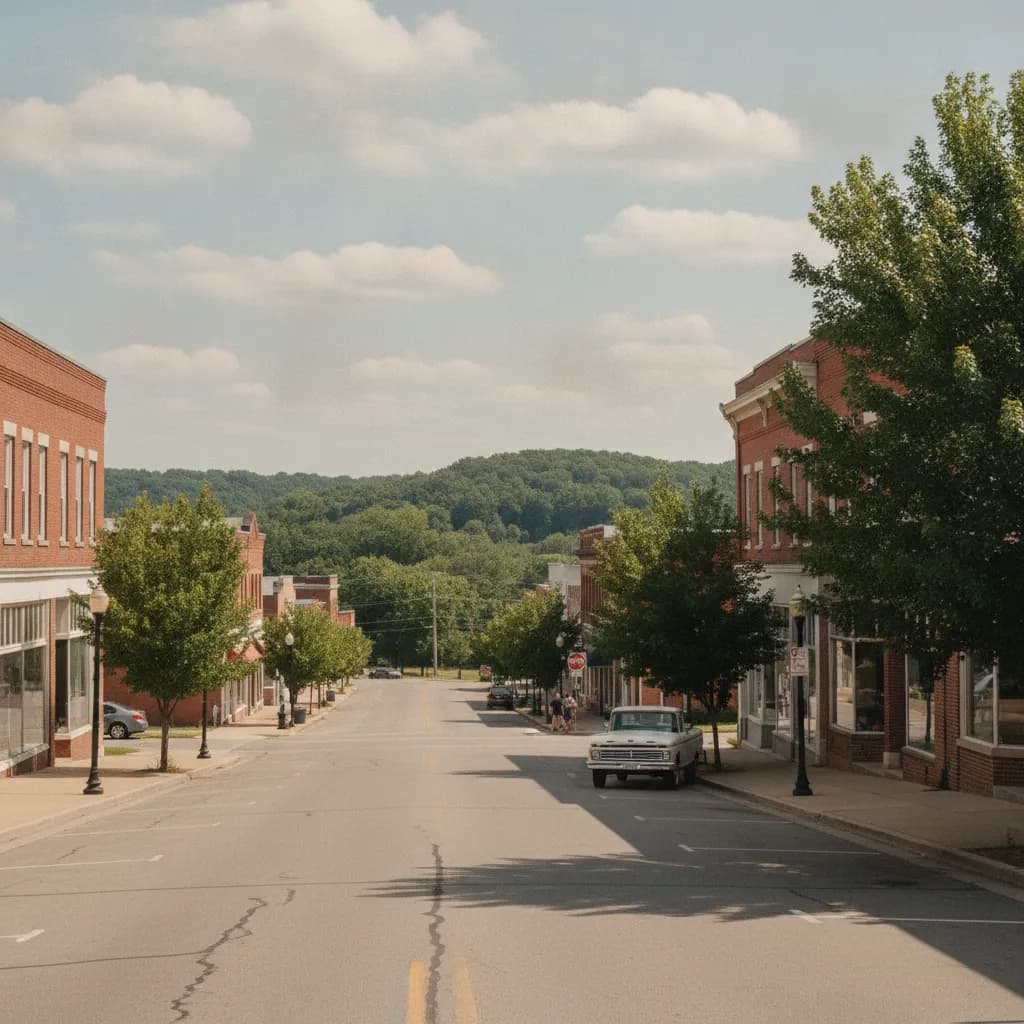 View of Smithville, MO