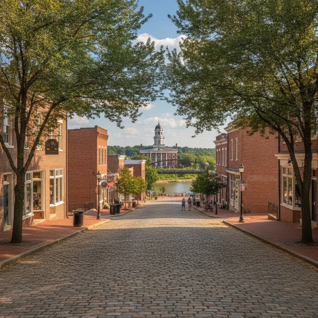 View of St. Charles, MO