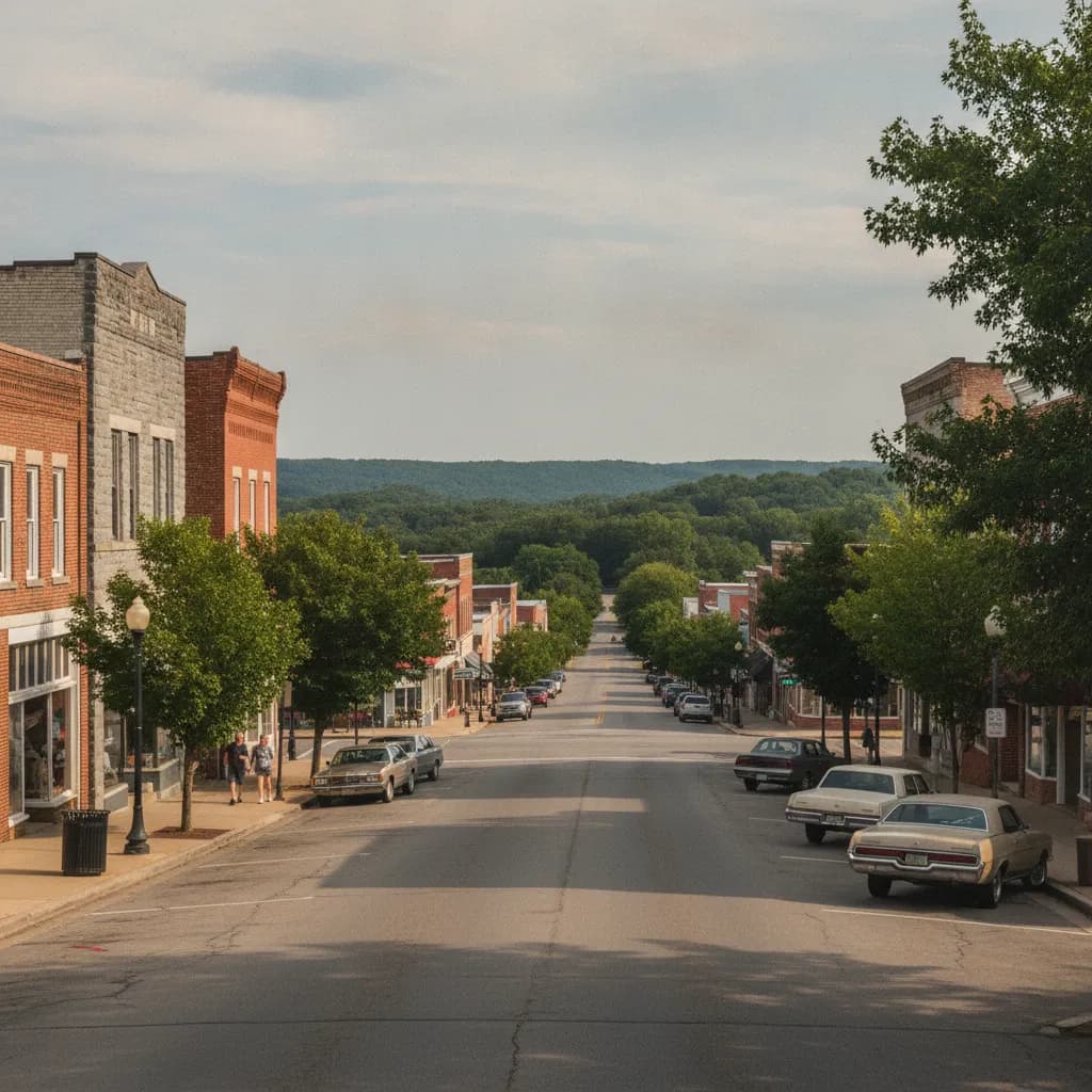 View of St. James, MO