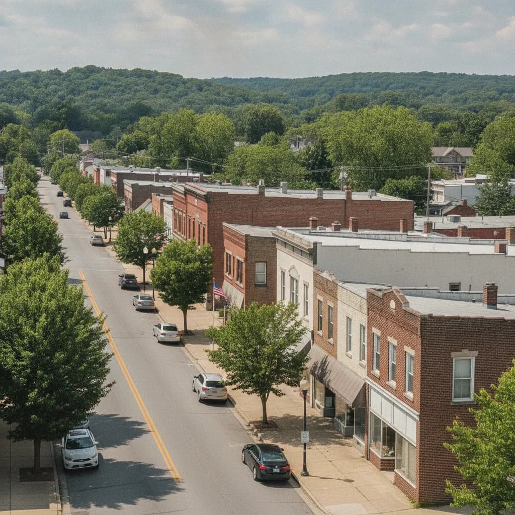 View of St. John, MO