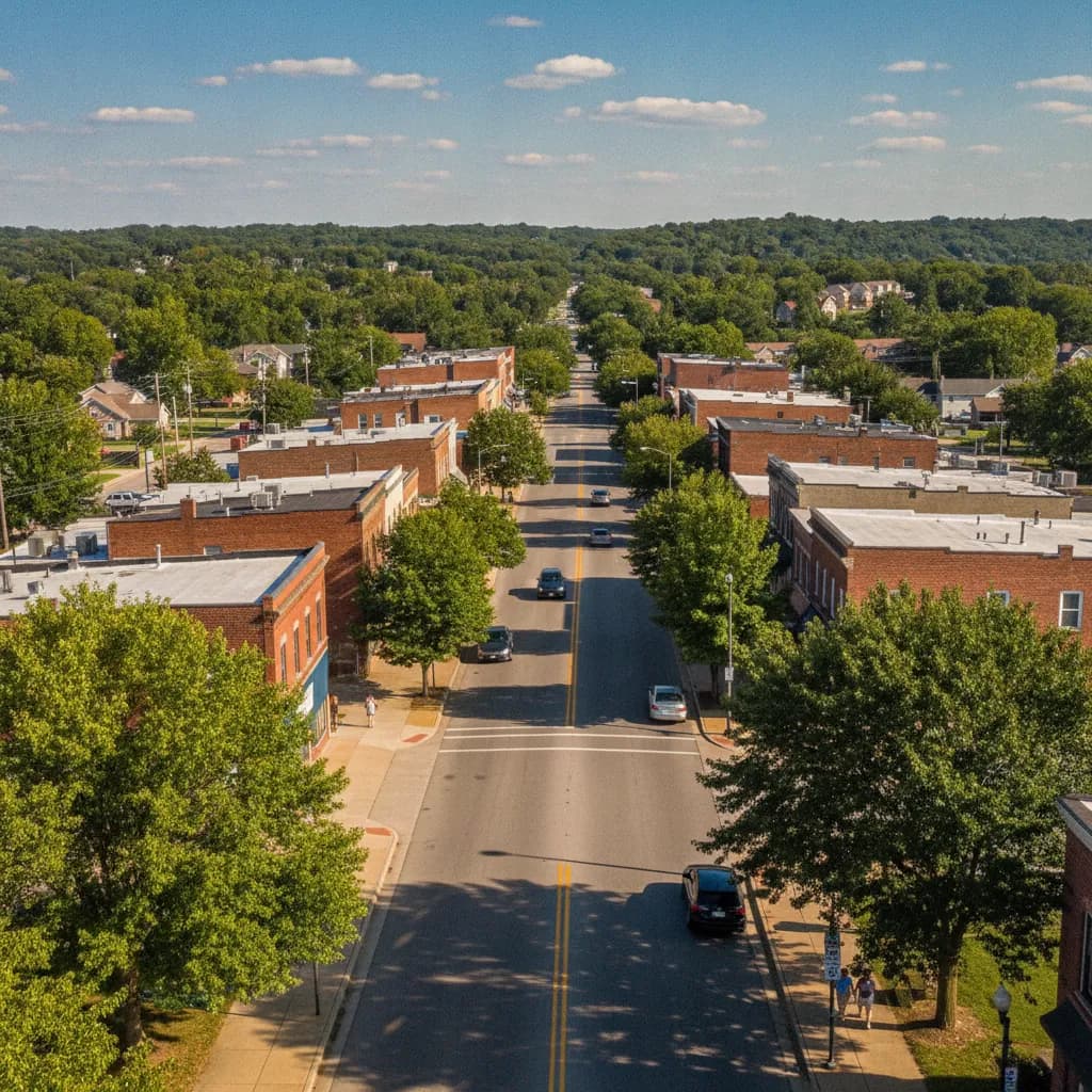 View of St. Peters, MO