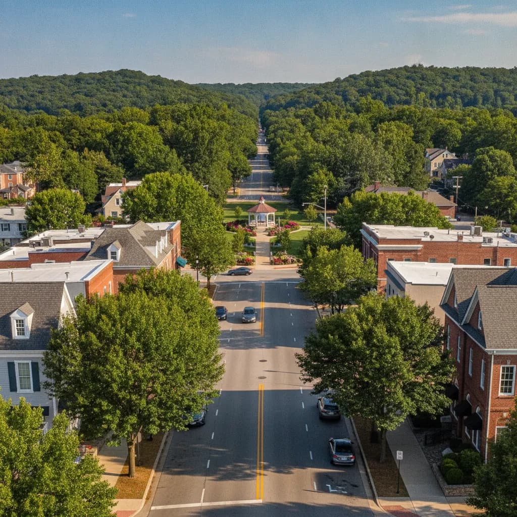 View of Sunset Hills, MO