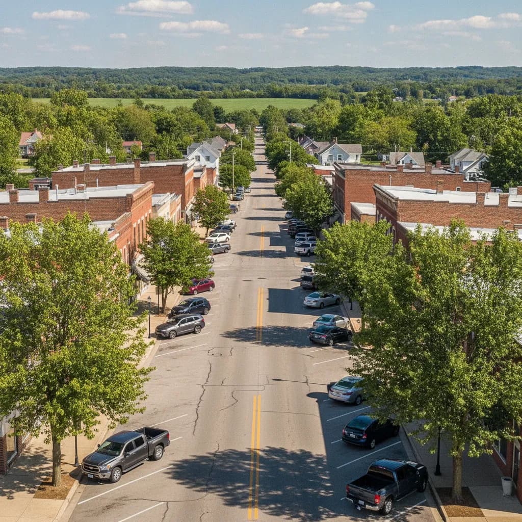 View of Trenton, MO