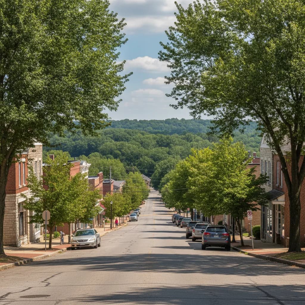 View of Valley Park, MO
