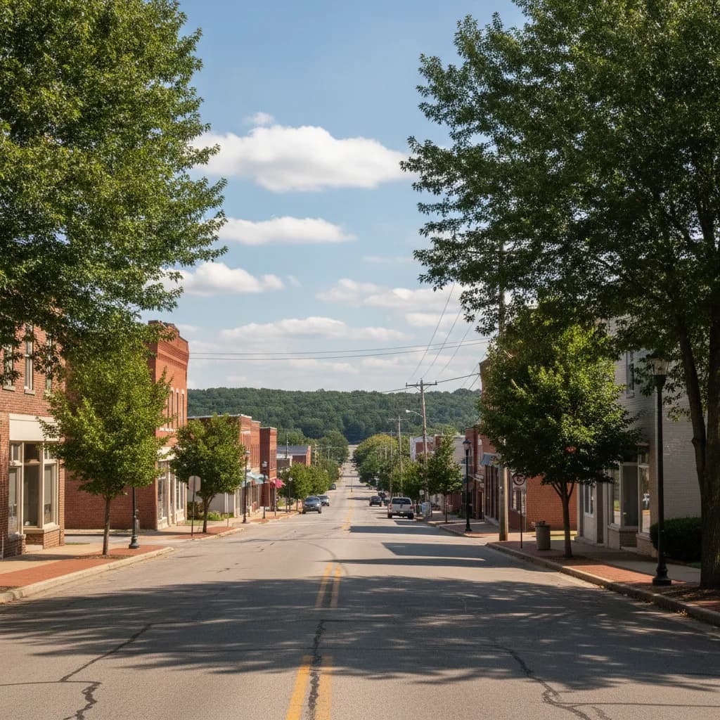 View of Weldon Spring, MO