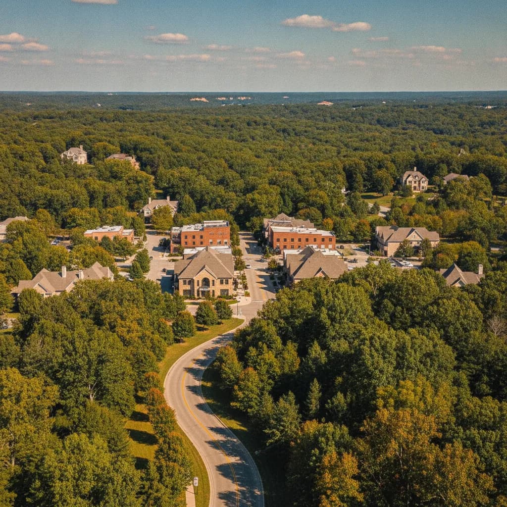 View of Wildwood, MO