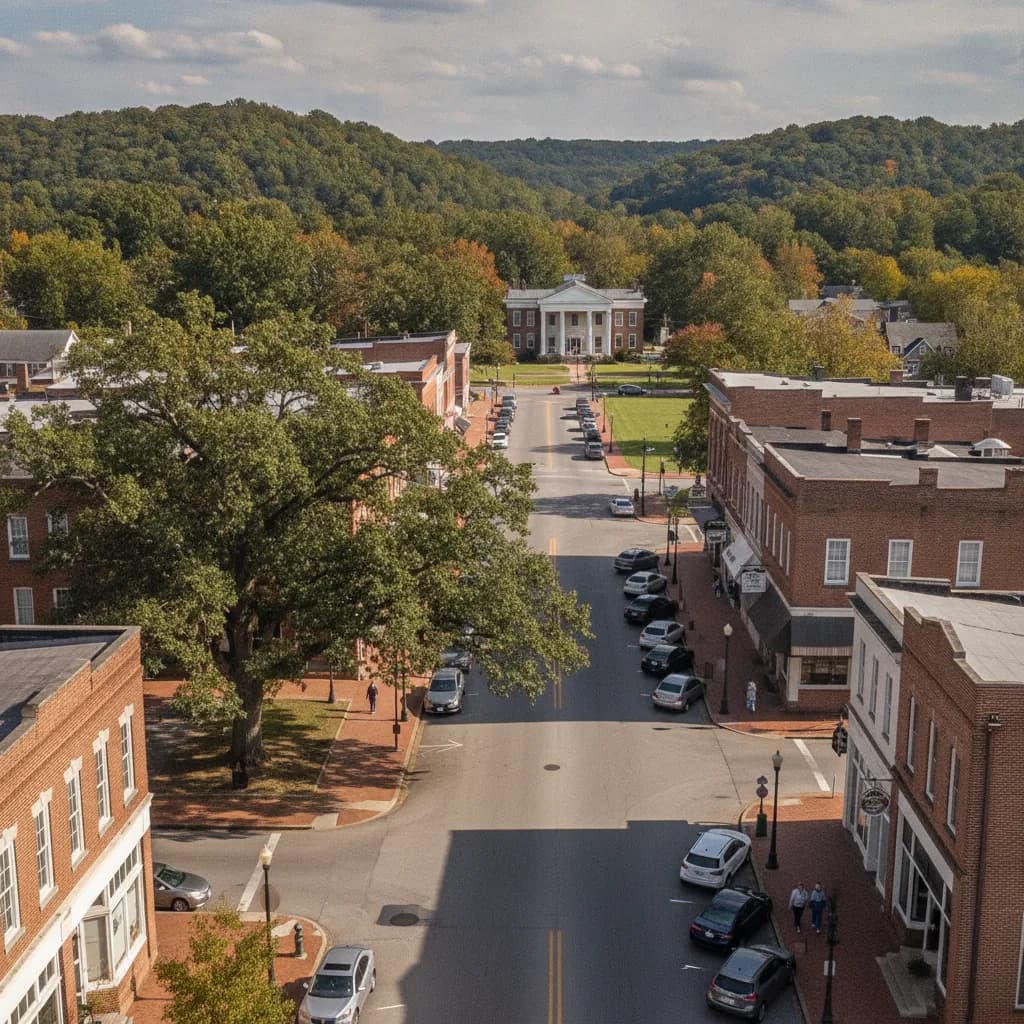 View of Batesville, MS