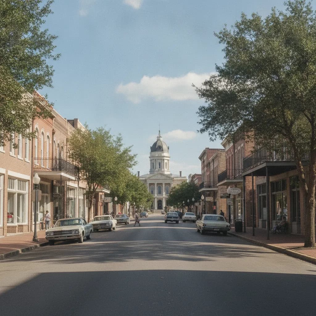 View of Canton, MS