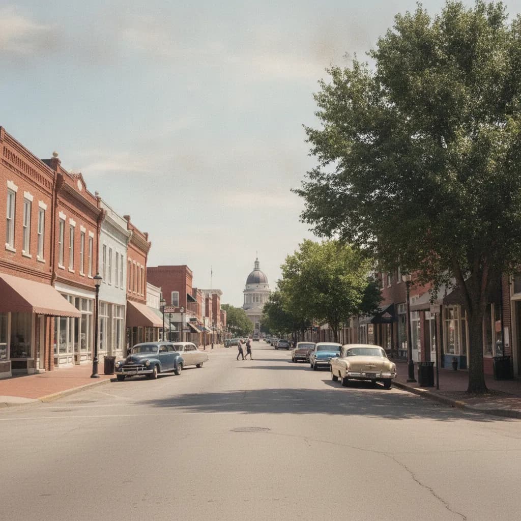 View of Cleveland, MS