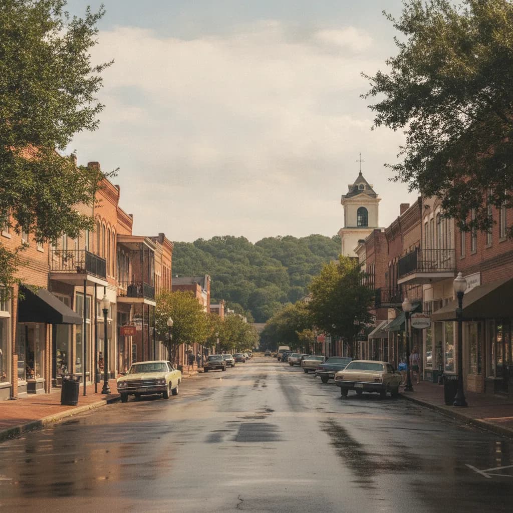 View of Columbus, MS