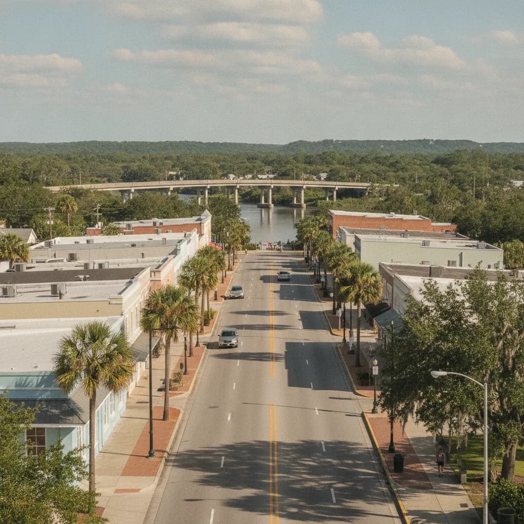 View of D'Iberville, MS