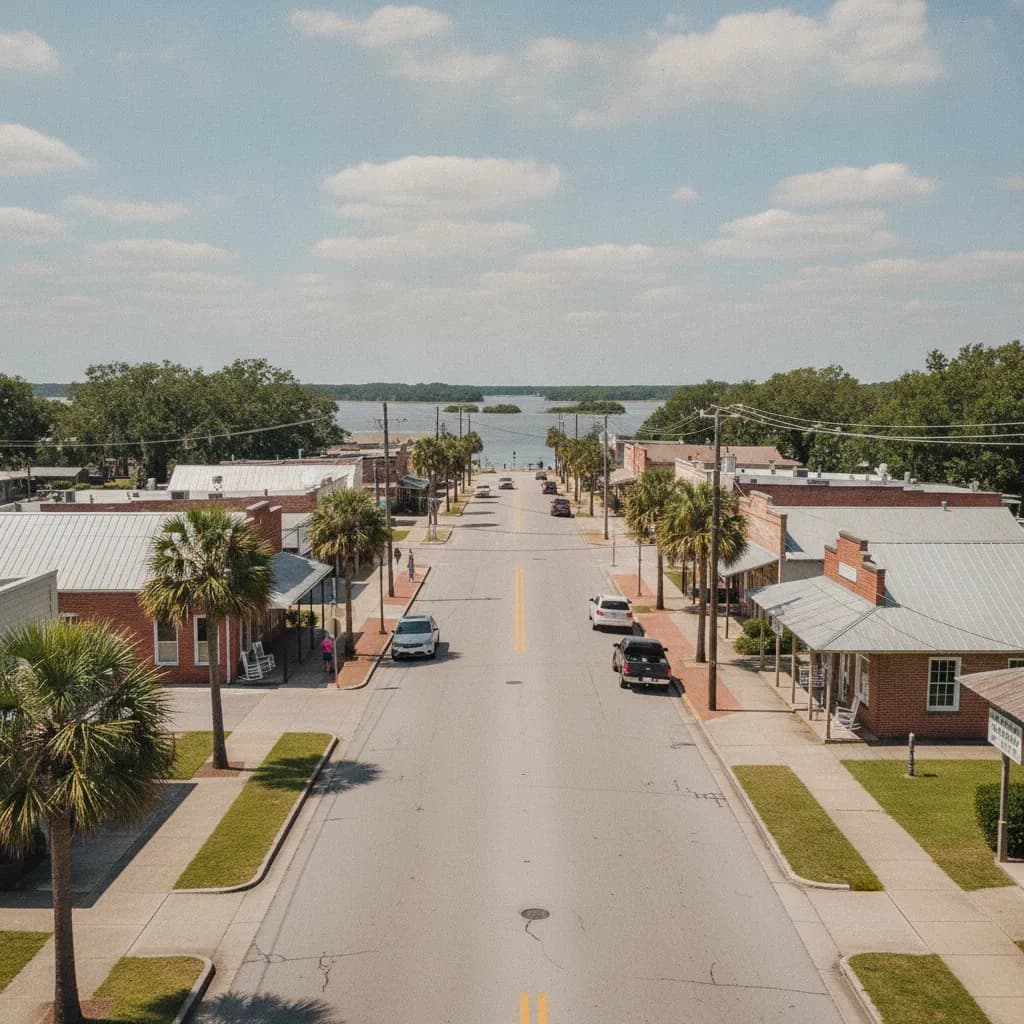 View of Gautier, MS