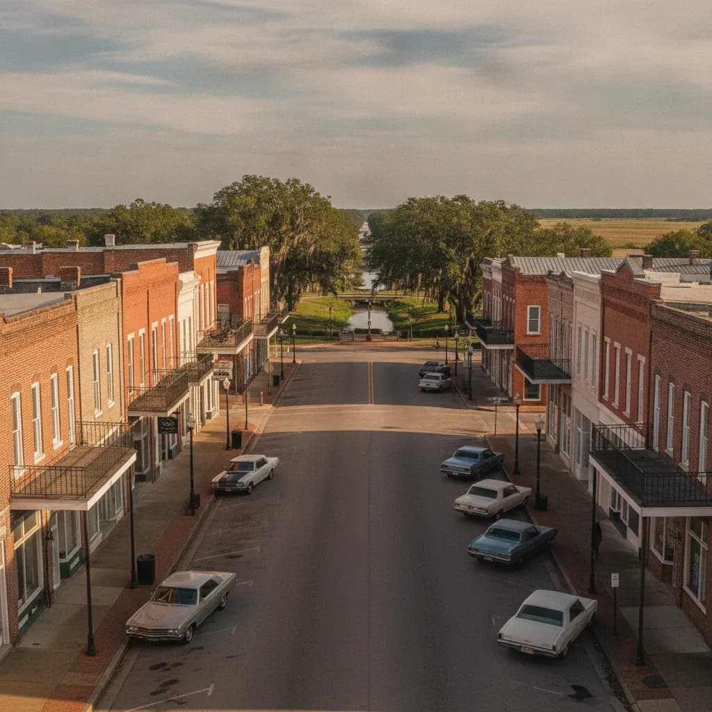 View of Greenville, MS