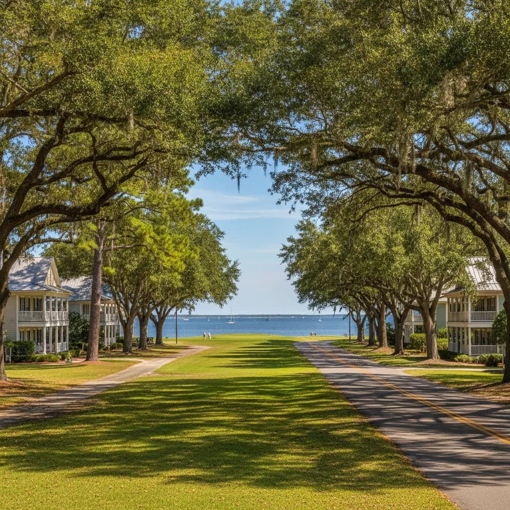 View of Gulf Hills, MS