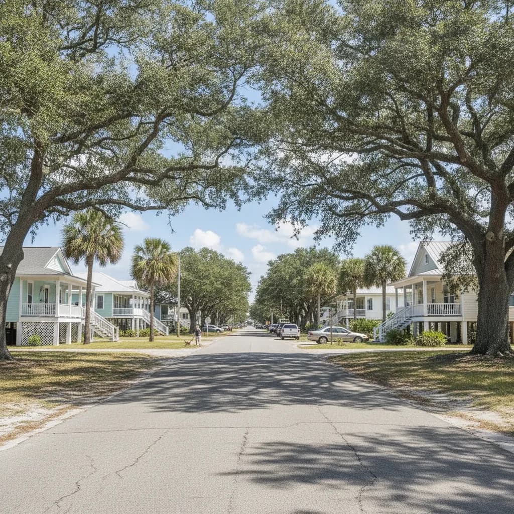 View of Gulf Park Estates, MS