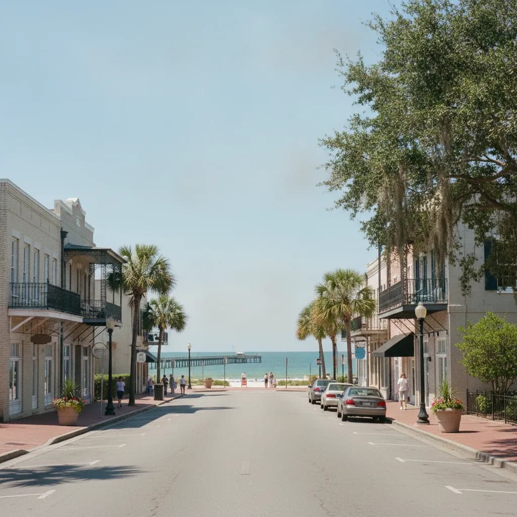 View of Gulfport, MS
