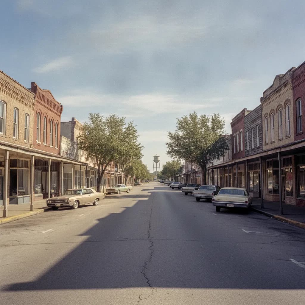 View of Indianola, MS