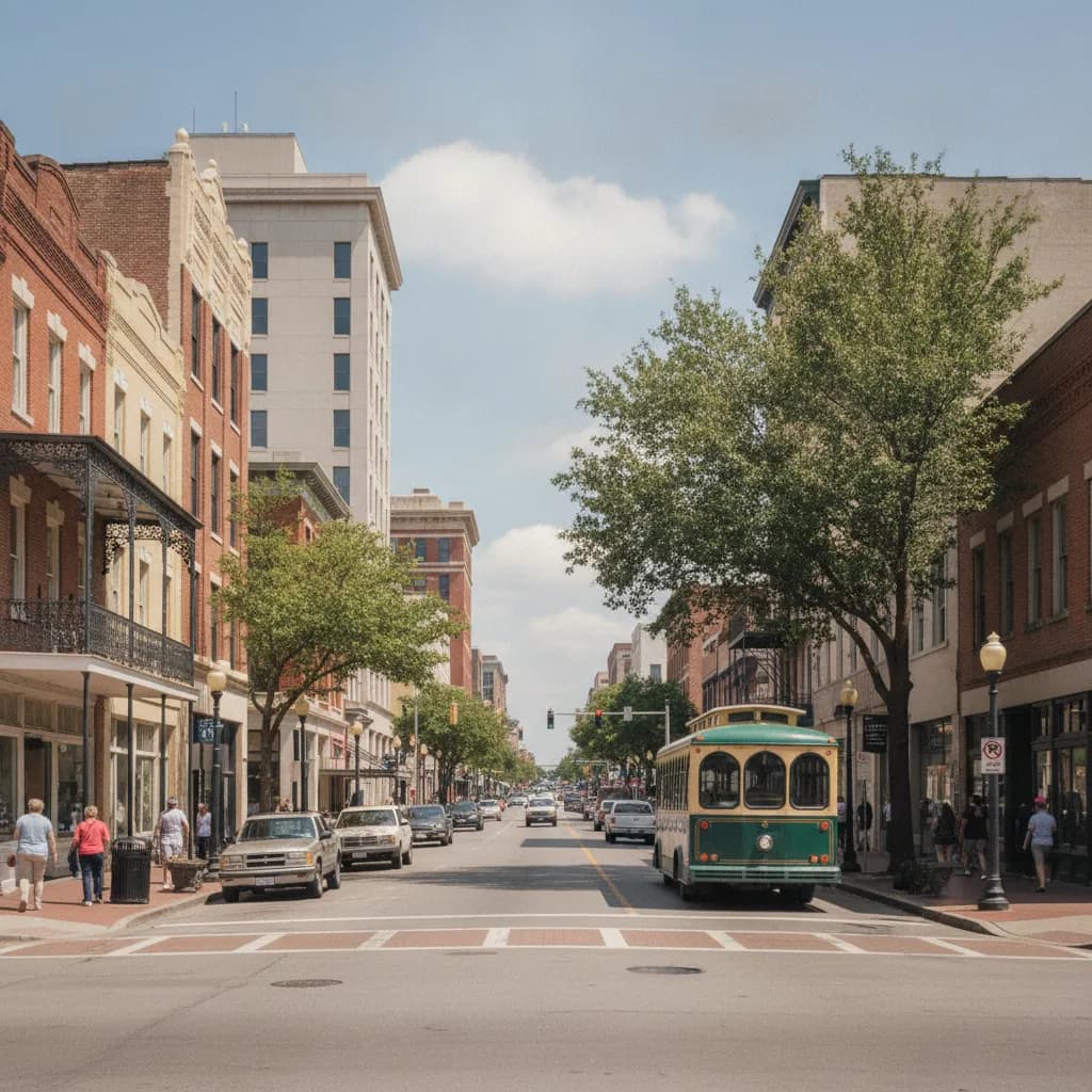 View of Jackson, MS