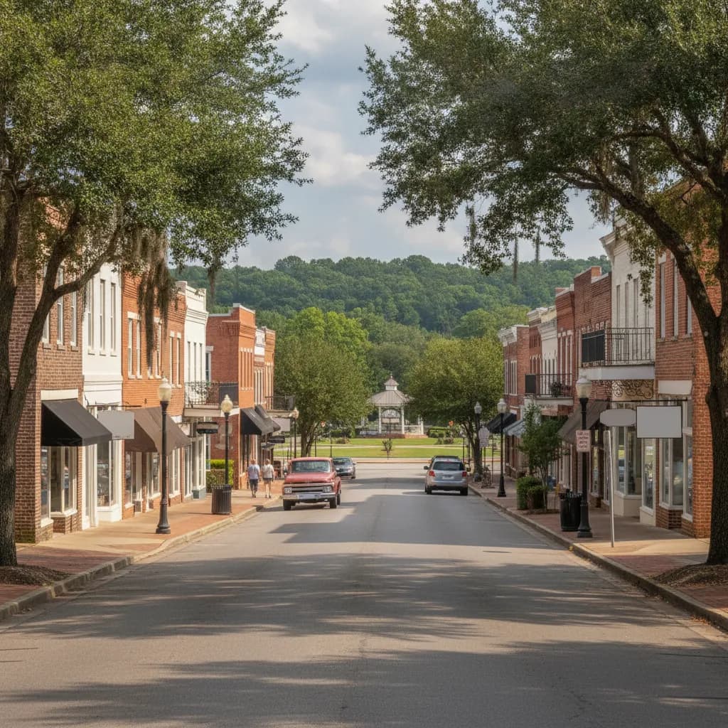 View of Madison, MS